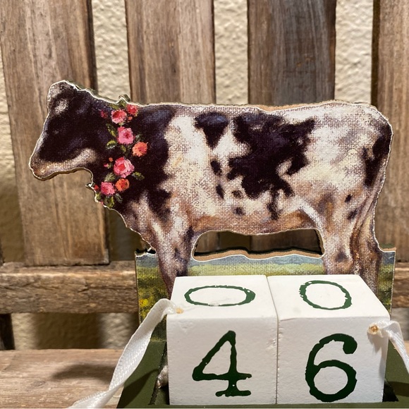 Cow Countdown Calendar To Spring Primitives By Kathy - Picture 5 of 11